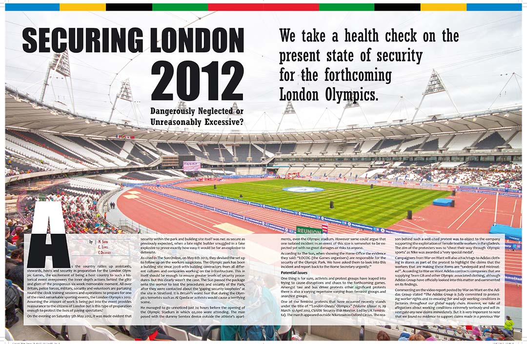 Circuit Magazine Cover - London Olympics