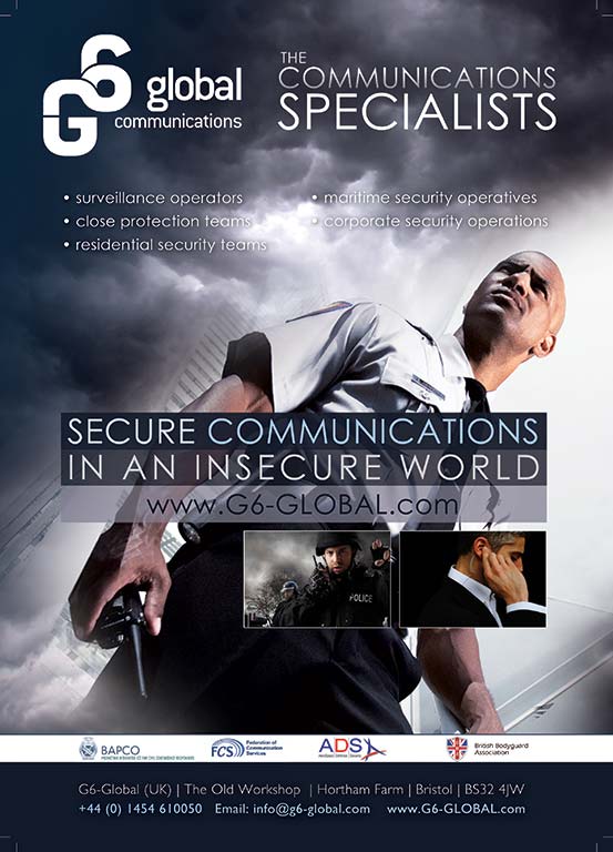 G6 Communications Specialist full page advertisement