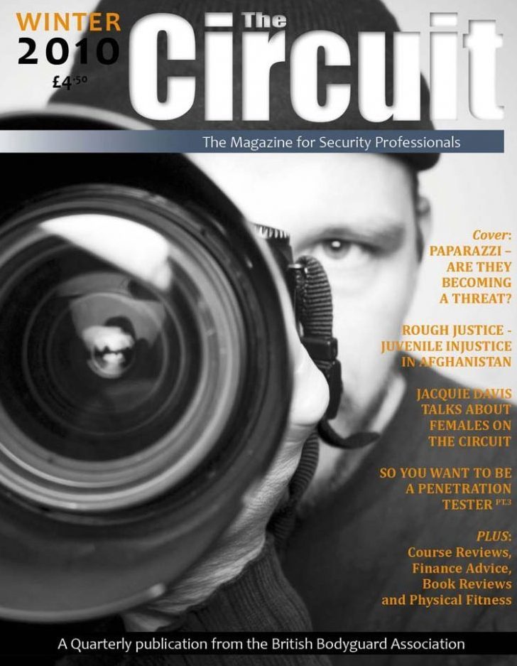 Circuit Magazine Cover - The Increasing Threat of the Paparazzi